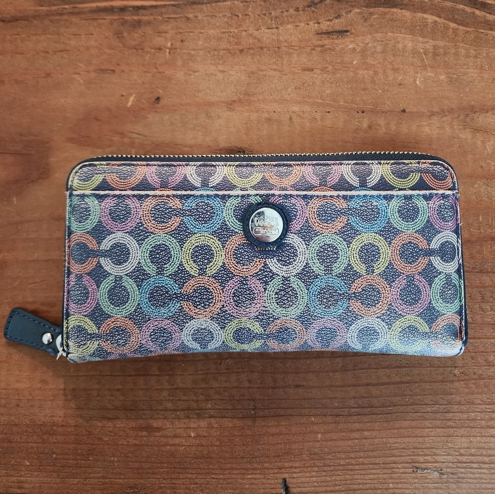 Coach Zip Wallet